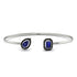 Geometric Pearl And Emerald Sapphire Bracelet - Catherine No. 45 image 1