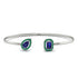 Geometric Pearl And Emerald Sapphire Bracelet - Catherine No. 30 image 1