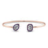 Geometric Pearl And Emerald Diamond Bracelet - Catherine No. 62 image 1