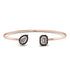 Geometric Pearl And Emerald Diamond Bracelet - Catherine No. 32 image 1