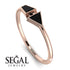 Geometrical Arrow Black Diamond Ring - Gracie No. 38 image 10