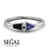 Geometrical Arrow Black Diamond Ring - Gracie No. 45 image 2