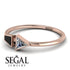 Geometrical Arrow Black Diamond Ring - Gracie No. 32 image 3