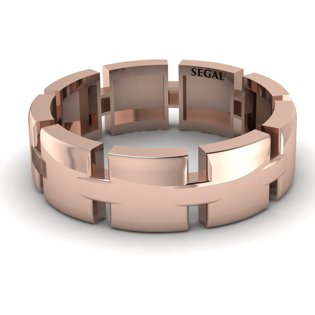 Geometrical Wedding Ring - Jackson No. 2