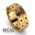 Glamorous Eternity Ruby Wedding Band - Carter No. 10 image 6