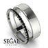 Golden Ratio Black Diamond Band - Isabel No. 9 image 6