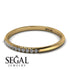 Half Eternity Band With Diamond - Ayla No. 1 image 3