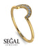 Half Round Stacking Diamond Ring - Alana No. 1 image 2