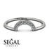 Half Round Stacking Diamond Ring - Alana No. 3 image 6