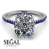 Hidden Halo Cushion Diamond Ring - Alayna No. 63 image 3