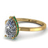 Hidden Halo Pear Diamond Engagement Ring - Mary No. 16 image 1