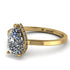 Hidden Halo Pear Diamond Engagement Ring - Mary No. 1 image 1