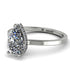 Hidden Halo Pear Diamond Engagement Ring - Mary No. 3 image 1