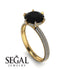 Hidden Halo Round Diamond Engagement Ring - Ashley No. 7 image 14