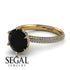 Hidden Halo Round Diamond Engagement Ring - Ashley No. 7 image 12