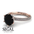 Hidden Halo Round Diamond Engagement Ring - Ashley No. 8 image 12