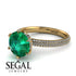 Hidden Halo Round Diamond Engagement Ring - Ashley No. 4 image 10