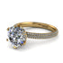 Hidden Halo Round Diamond Engagement Ring - Ashley No. 1 image 15