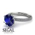 Hidden Halo Round Diamond Engagement Ring - Ashley No. 15 image 10