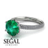 Hidden Halo Round Diamond Engagement Ring - Ashley No. 6 image 10