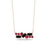 Black Diamond Baguette Necklace Mix - Kinley No. 41 image 1