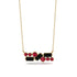 Black Diamond Baguette Necklace Mix - Kinley No. 40 image 1