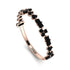 Eternity Mix Black Diamond Ring - Jocelyn No. 8 image 1