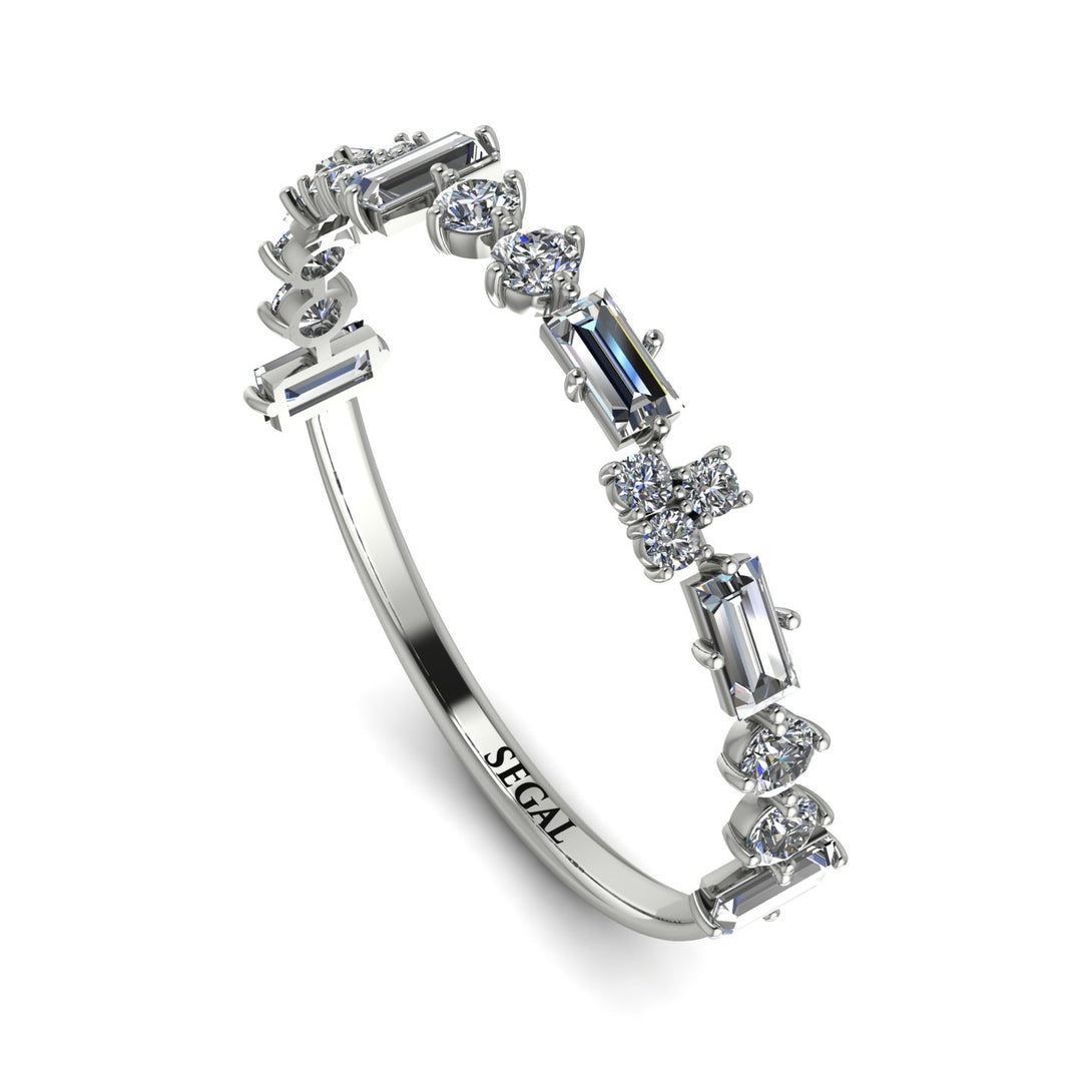 Eternity Mix Diamond Ring - Jocelyn No. 3