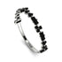 Eternity Mix Black Diamond Ring - Jocelyn No. 9 image 1