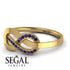 Infinity Yin Yang Sapphire Ring - Lydia No. 13 image 6