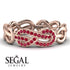 Knot Infinity Ruby Ring - Josephine No. 11 image 6