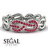 Knot Infinity Ruby Ring - Josephine No. 12 image 6