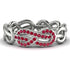 Knot Infinity Ruby Ring - Josephine No. 12 image 1