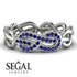 Knot Infinity Sapphire Ring - Josephine No. 15 image 6
