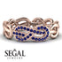 Knot Infinity Sapphire Ring - Josephine No. 14 image 6