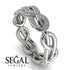 Knot Infinity Diamond Ring - Josephine No. 3 image 2