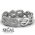 Knot Infinity Diamond Ring - Josephine No. 3 image 3