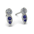 Bezel Diamond Earrings In Pear Shaped - Aniya No. 63 image 1