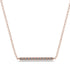 Short Line Diamond Necklace - Elsie No. 2 image 1