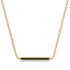 Channel Micro Pave Black Diamond Necklace - Nyla No. 7 image 1