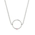 Geometric Ruby Pendant Golden Diamond - Emberly No. 12 image 1