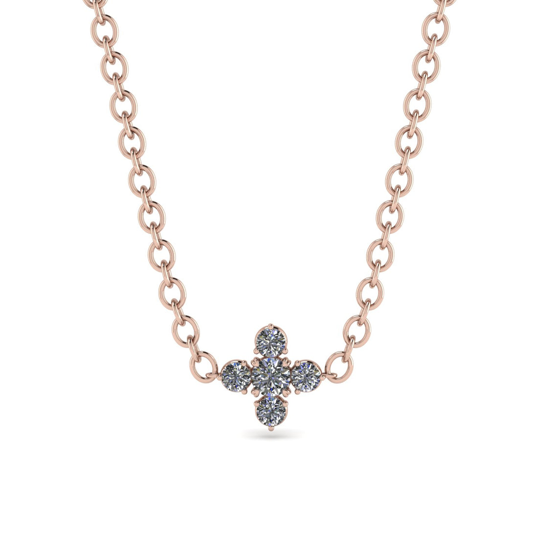 Compass Diamond Necklace - Maren No. 2