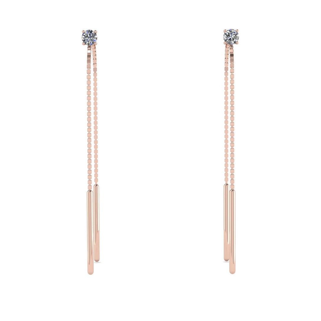 Hanging Diamond Earrings - Alaia No. 2