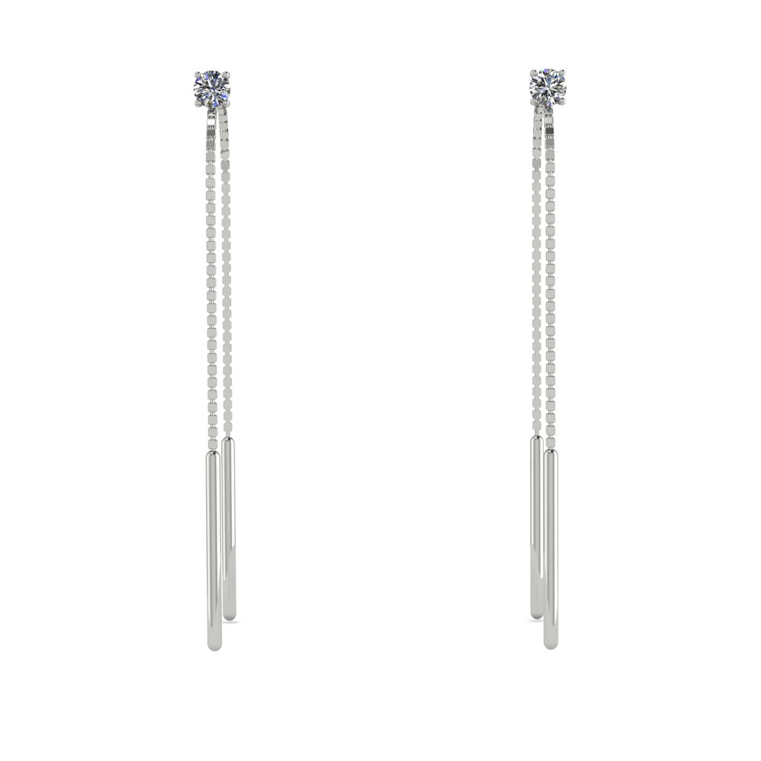 Hanging Diamond Earrings - Alaia No. 3