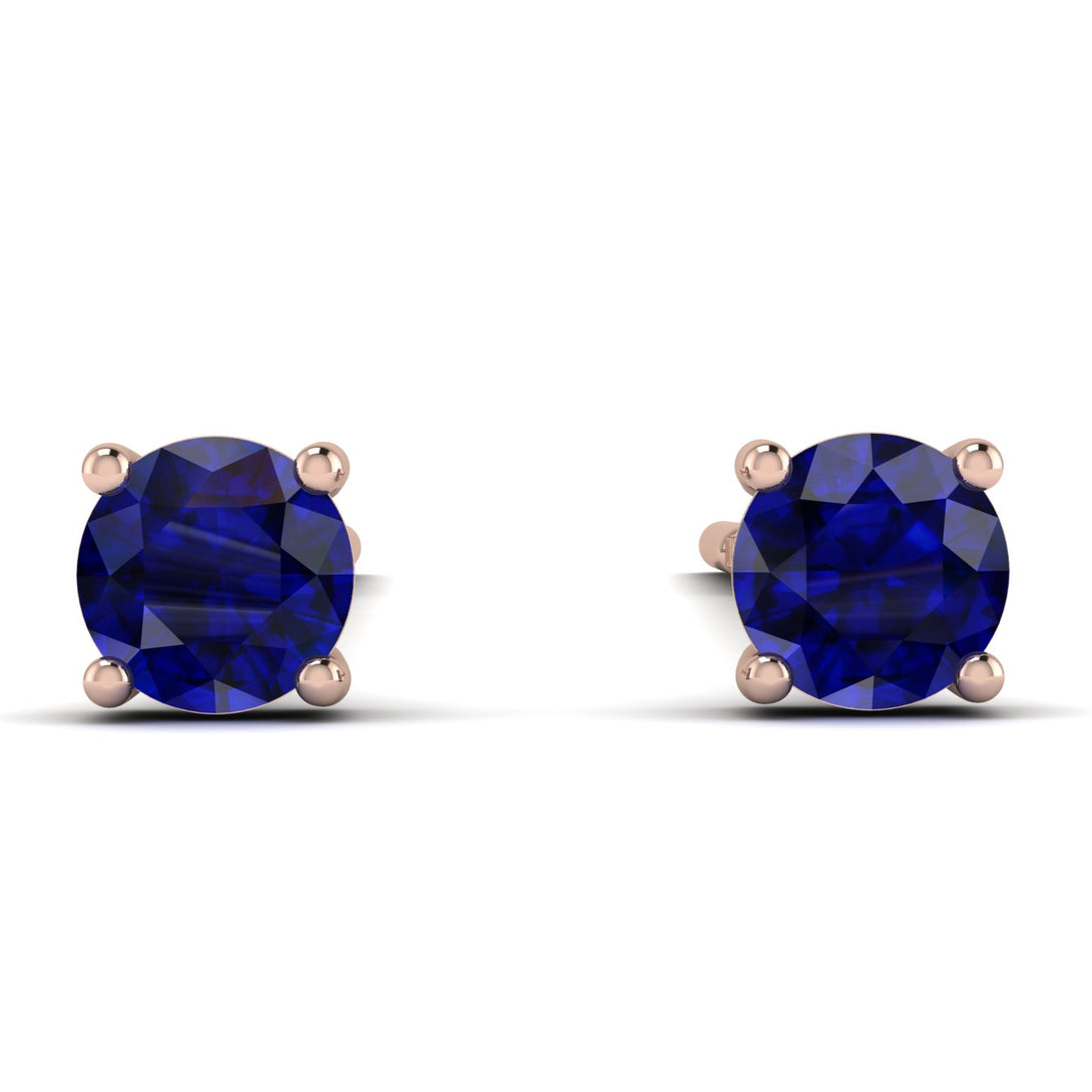 Hanging Sapphire Earrings - Milani No. 14