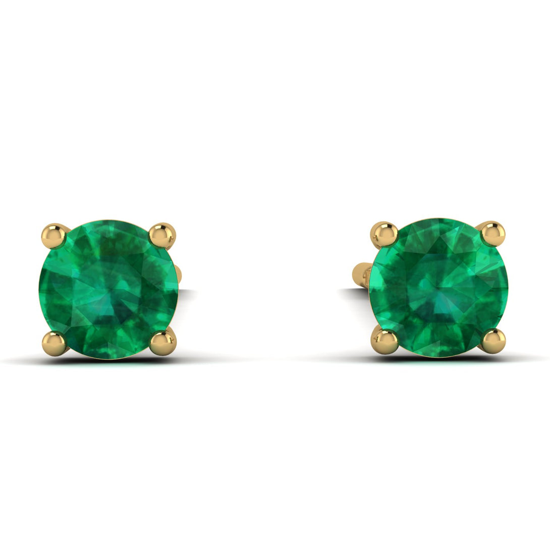 Hanging Emerald Earrings - Milani No. 4