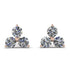Minimalist Diamond Stud Earrings - Jillian No. 2 image 1