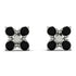 Geometricblack Diamond Earrings Golden Diamond - Jayda No. 9 image 1