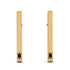 Stick Black Diamond Stud Earrings - Remy No. 7 image 1
