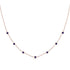 Minimalist Bezel Sapphire Necklace - Liv No. 14 image 1